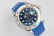 EW Factory Rolex Yacht Master 40MM Blue Dial Blue Rubber Strap Watch (2)_th.jpg